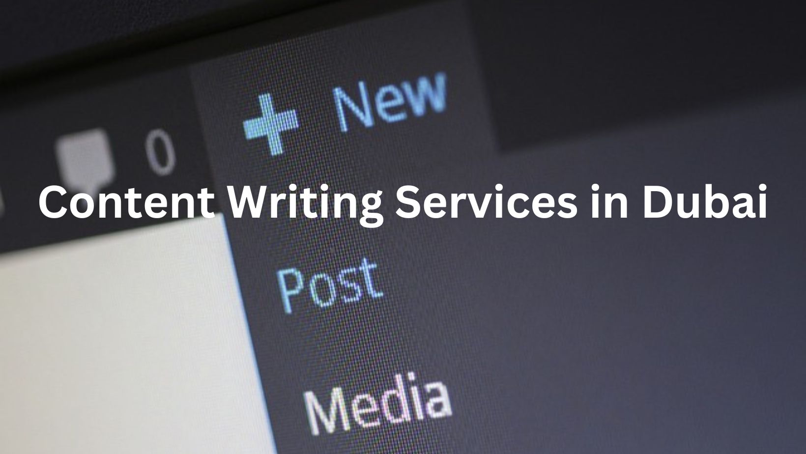 Content Writing Services in Dubai